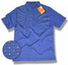 View Item Farah Vintage Multi Micro Dot Weave Plain Collar Cotton Polo Shirt